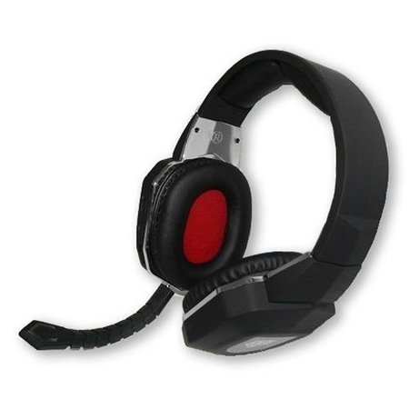 BLAST OFF Blast Off HC-S2039-09 Wireless Gaming Headset for Xbox One; Playstation 4; and PC; Black & Red HC-S2039-09